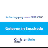 Verkiezingsprogramma ChristenUnie Enschede 2018